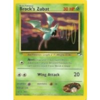 Brock's Zubat  1. Edition