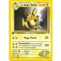 Lt. Surge's Raichu 1. Edition