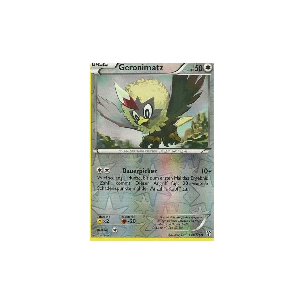 Geronimatz 115/135 REVERSE HOLO