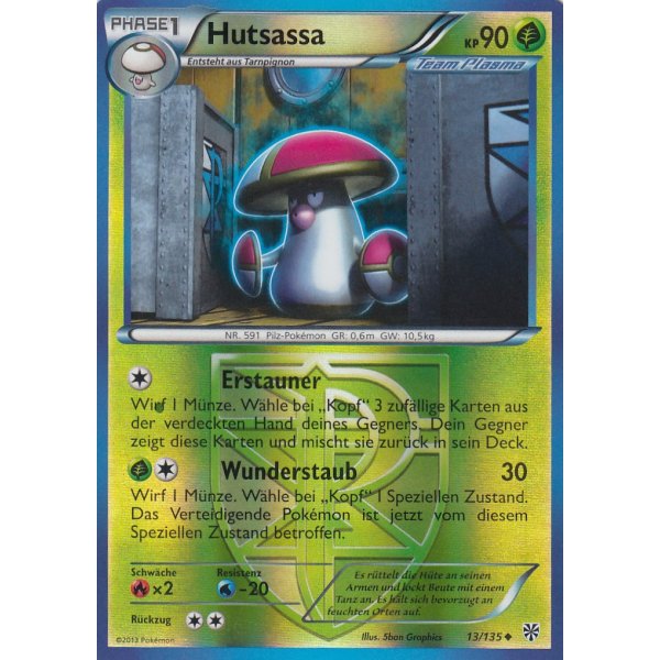 Hutsassa 013/135 REVERSE HOLO