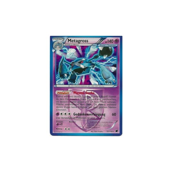 Metagross 052/116 HOLO