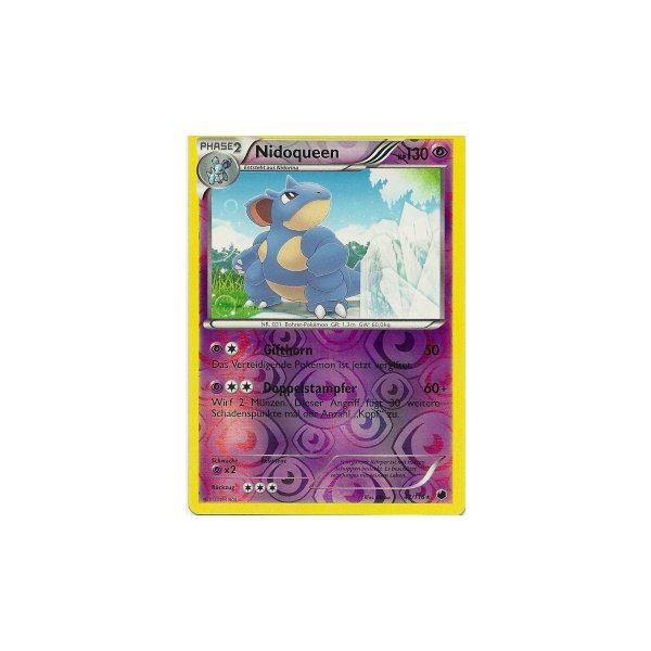 Nidoqueen 042/116 REVERSE HOLO