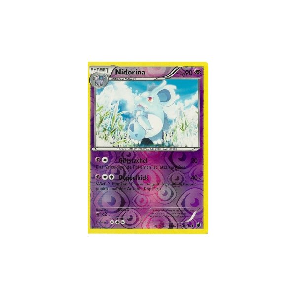 Nidorina 041/116 REVERSE HOLO