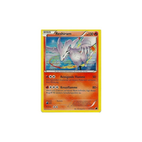 Reshiram 017/116 HOLO