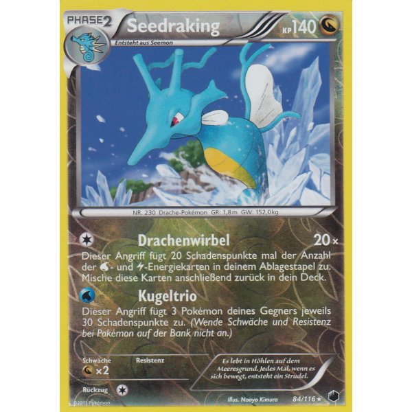 Seedraking 084/116 REVERSE HOLO