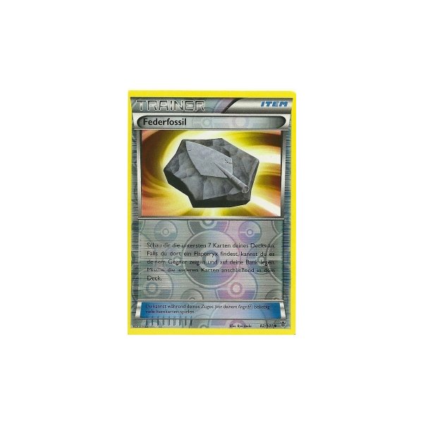 Federfossil 082/101 REVERSE HOLO