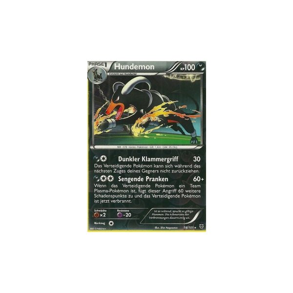 Hundemon 056/101 REVERSE HOLO