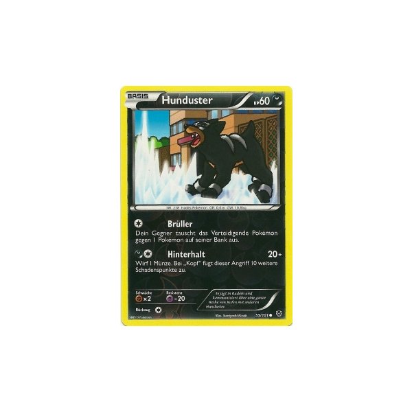 Hunduster 055/101 REVERSE HOLO