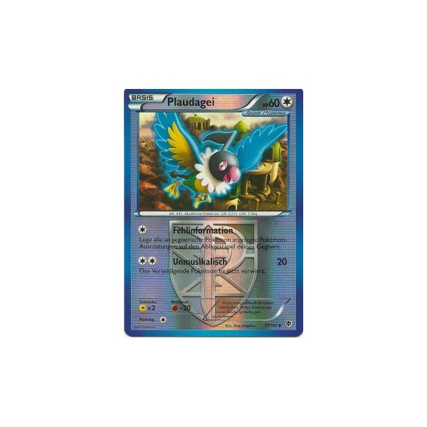 Plaudagei 077/101 REVERSE HOLO