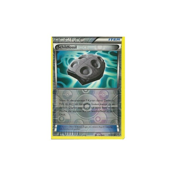 Schildfossil 079/101 REVERSE HOLO