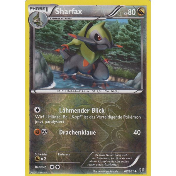 Sharfax 068/101 REVERSE HOLO