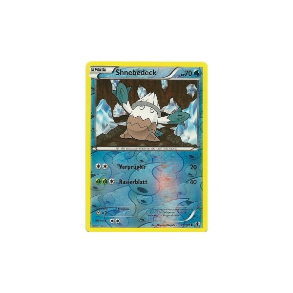 Shnebedeck 025/101 REVERSE HOLO