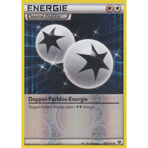 Doppel-Farblos-Energie 130/146 REVERSE HOLO
