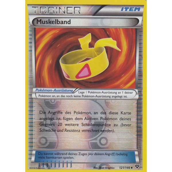 Muskelband 121/146 REVERSE HOLO