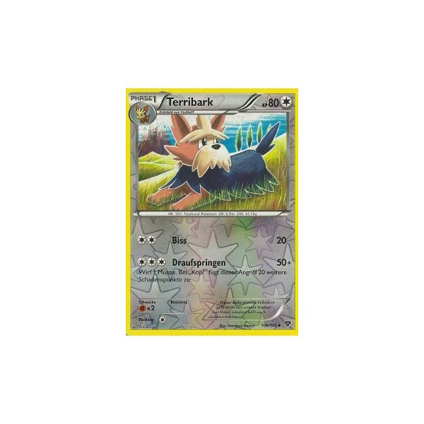 Terribark 109/146 REVERSE HOLO