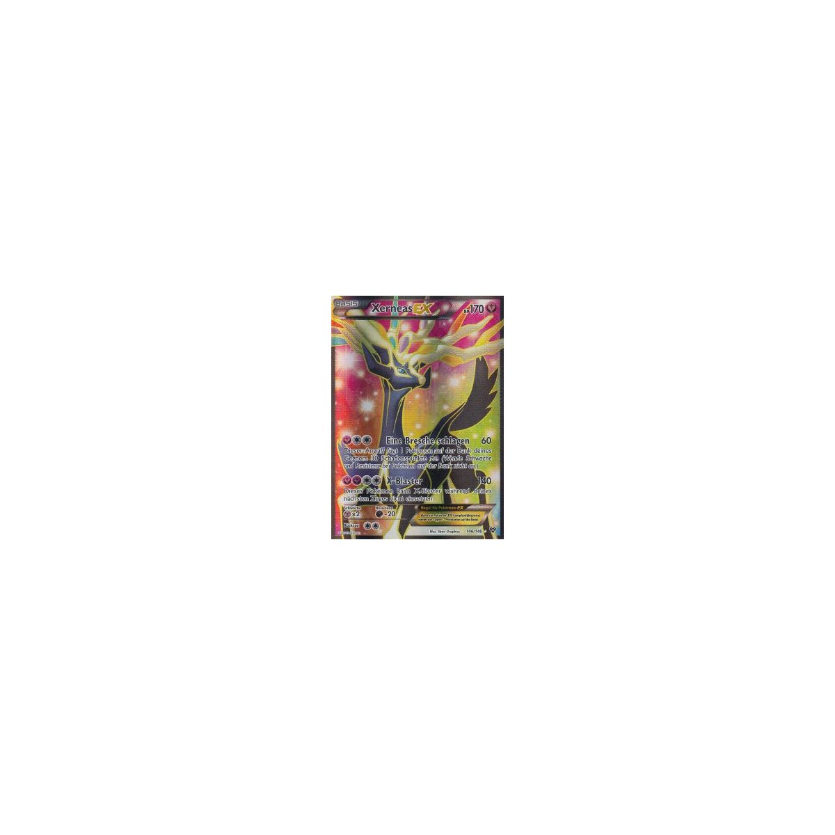 Pokemon Karte Xerneas-EX 146/146 HOLO XY Set 1 kaufen