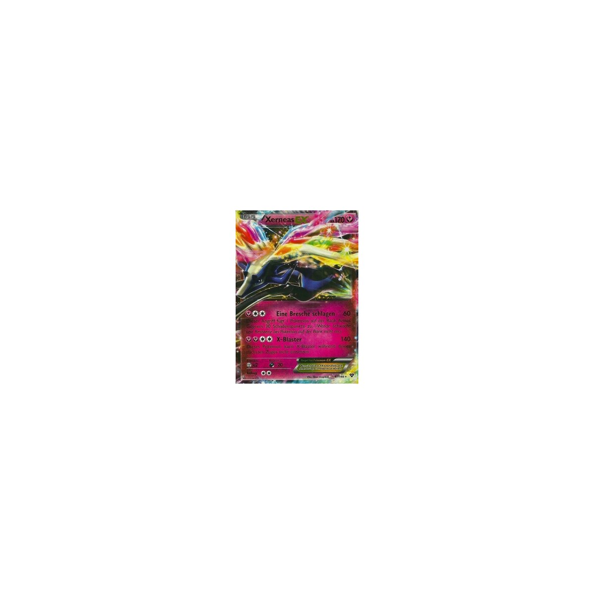 Pokemon Karte Xerneas-EX 97/146 HOLO XY Set 1 kaufen