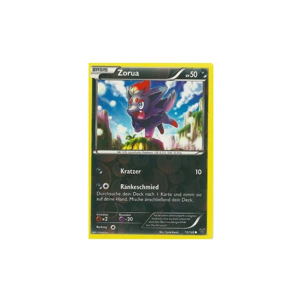 Zorua 072/146 REVERSE HOLO