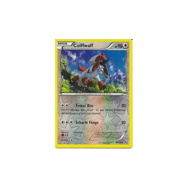 Coiffwaff 087/106 REVERSE HOLO