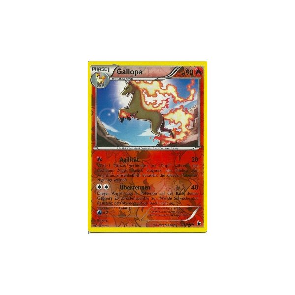 Gallopa 015/106 REVERSE HOLO