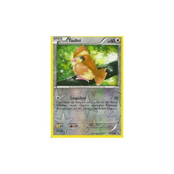 Taubsi 075/106 REVERSE HOLO