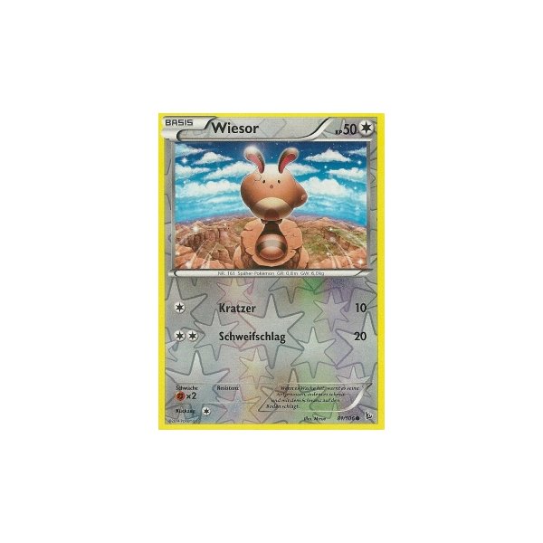 Wiesor 081/106 REVERSE HOLO