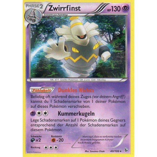 Zwirrfinst 040/106 REVERSE HOLO