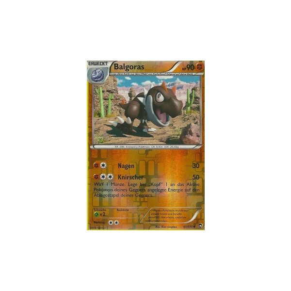 Balgoras 061/111 REVERSE HOLO