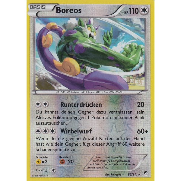 Boreos 086/111 REVERSE HOLO