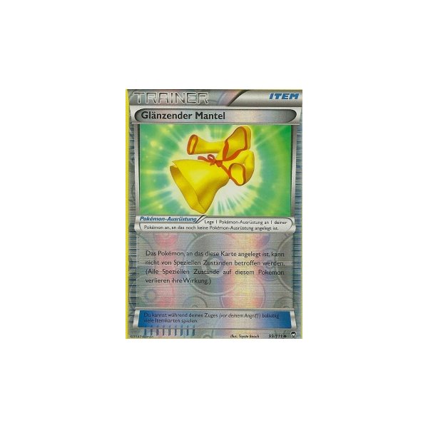 Gl&auml;nzender Mantel 099/111 REVERSE HOLO