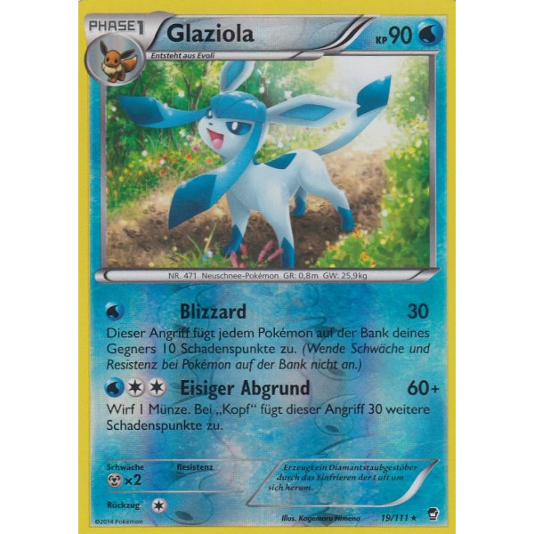 Glaziola 019/111 REVERSE HOLO