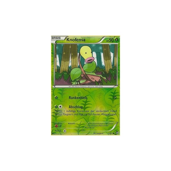 Knofensa 001/111 REVERSE HOLO