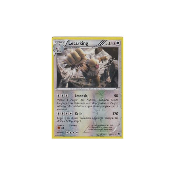 Letarking 083/111 REVERSE HOLO