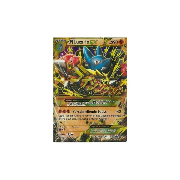 M-Lucario-EX 113/111 HOLO