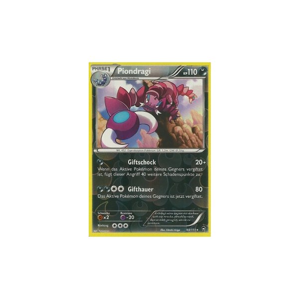 Piondragi 065/111 REVERSE HOLO