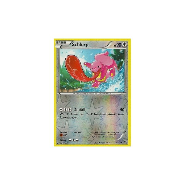 Schlurp 078/111 REVERSE HOLO