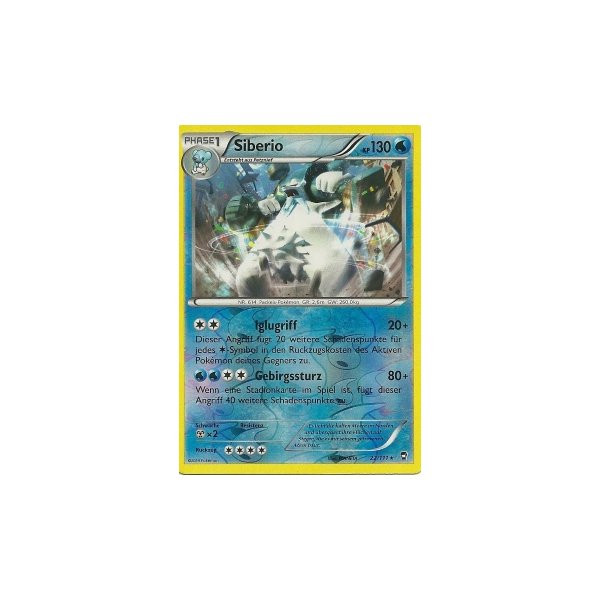 Siberio 022/111 REVERSE HOLO