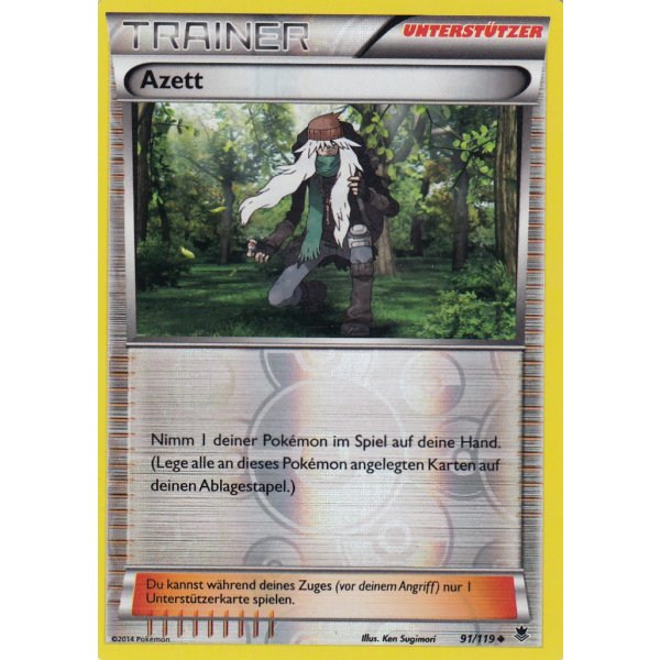 Azett 091/119 REVERSE HOLO