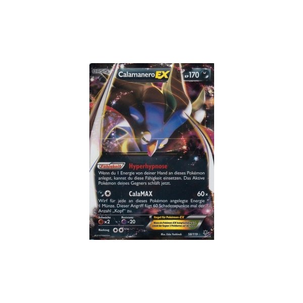 Calamanero EX 058/119 HOLO