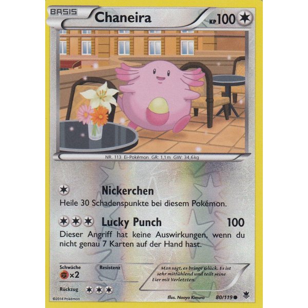 Chaneira 080/119 REVERSE HOLO