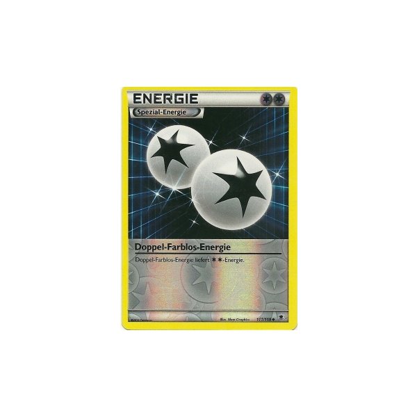 Doppel-Farblos-Energie 111/119 REVERSE HOLO