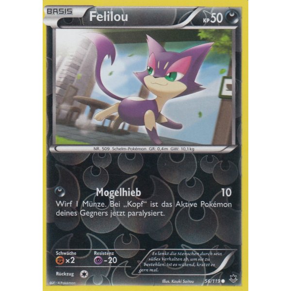 Felilou 056/119 REVERSE HOLO