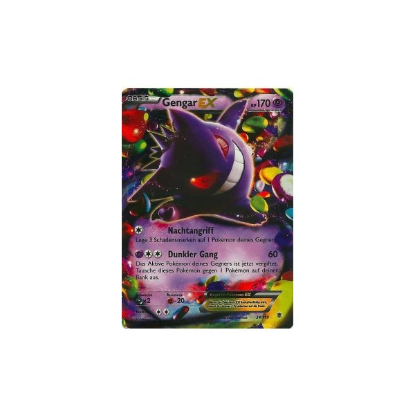 Gengar EX 034/119 HOLO
