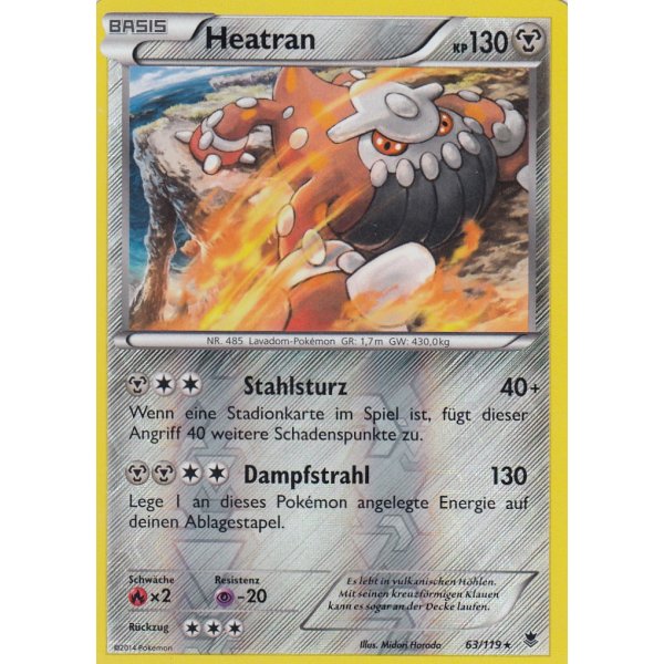 Heatran 063/119 REVERSE HOLO