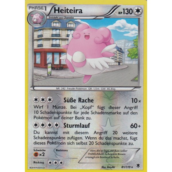 Heiteira 081/119 REVERSE HOLO