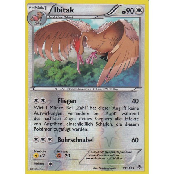 Ibitak 079/119 REVERSE HOLO