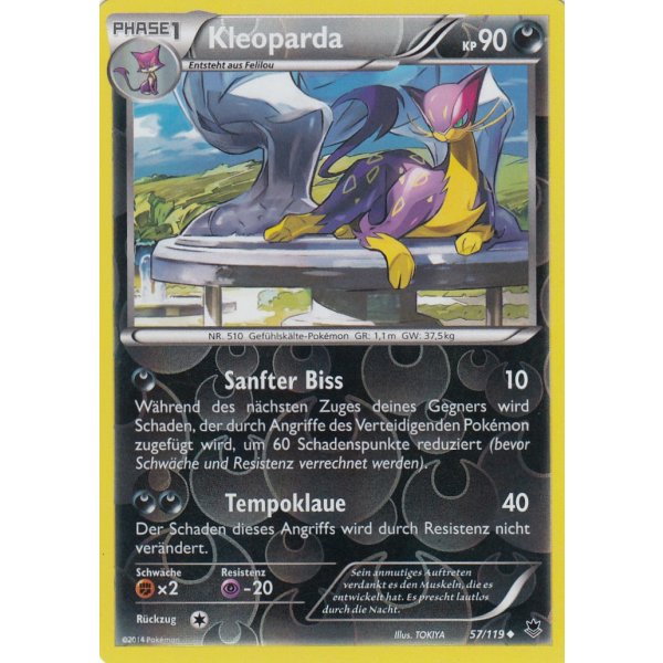 Kleoparda 057/119 REVERSE HOLO