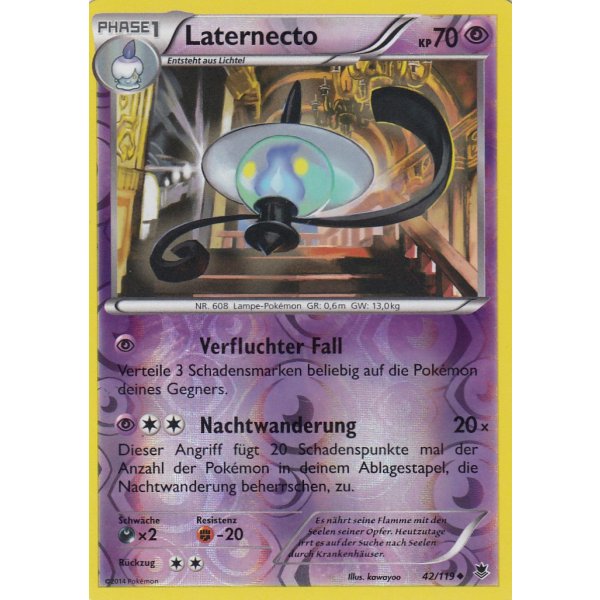 Laternecto 042/119 REVERSE HOLO