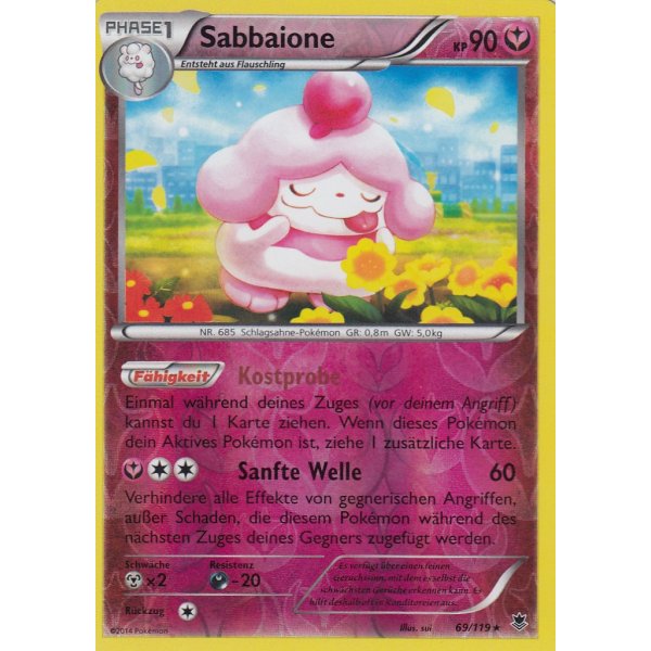 Sabbaione 069/119 REVERSE HOLO