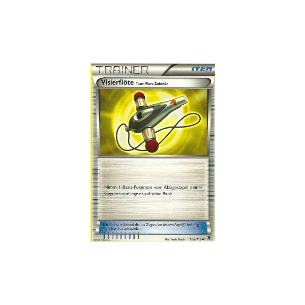 Visierfl&ouml;te 106/119